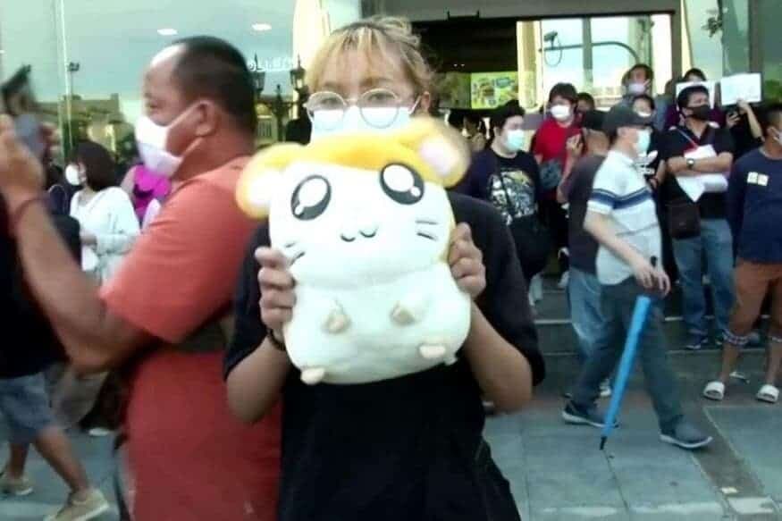 Hamtaro Dijadikan Simbol Gerakan Protes Oleh Demonstran di Thailand!