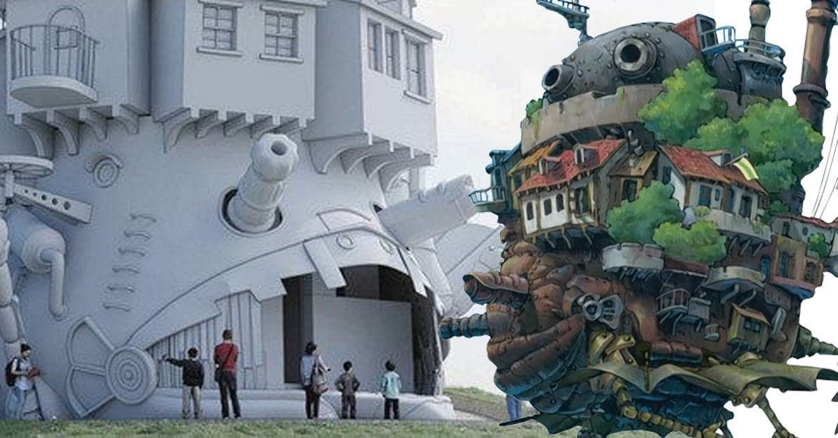 Taman Hiburan Studio Ghibli Ungkap Tampilan Replika Howl's Moving Castle