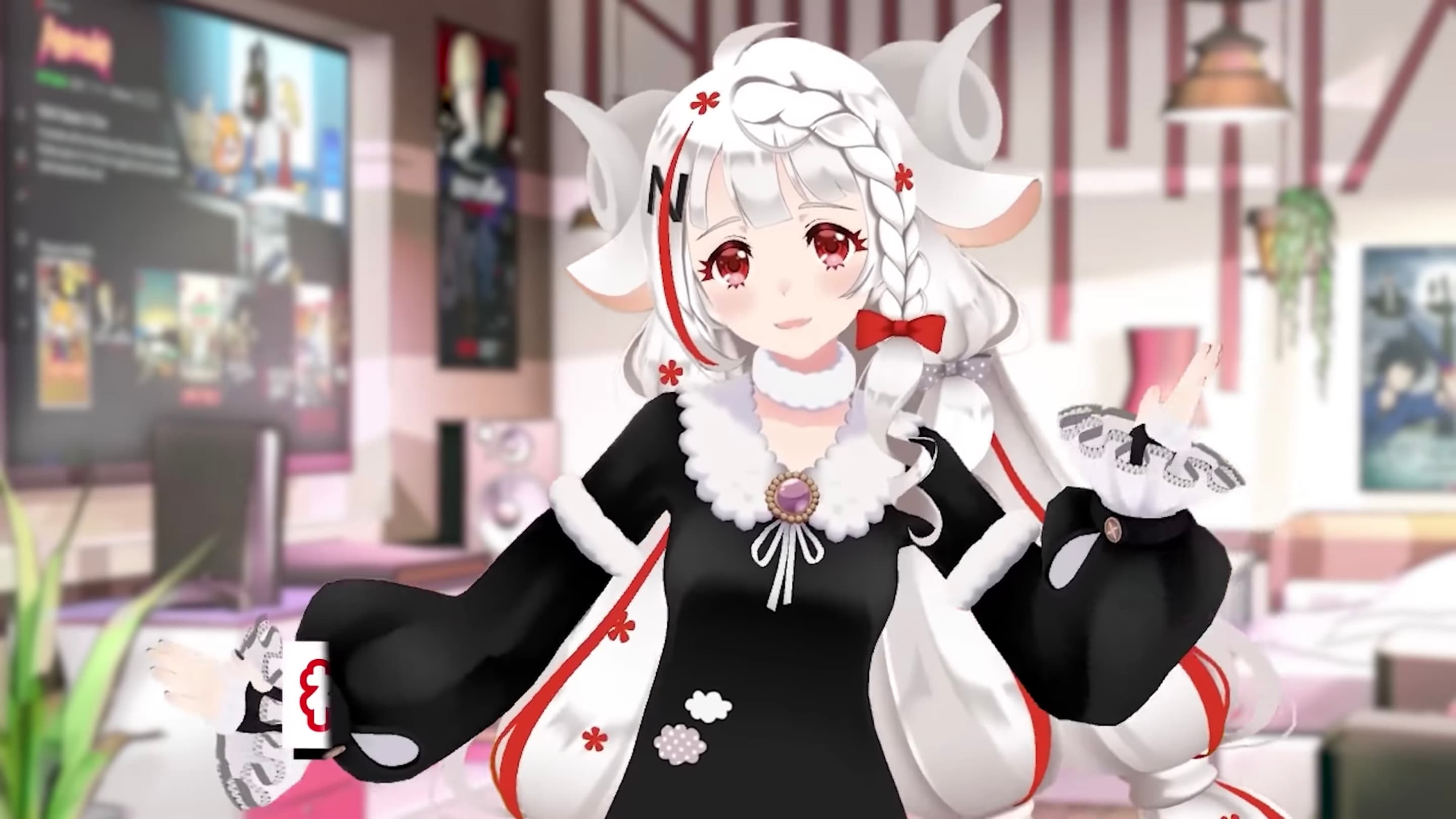 Official VTuber Netflix, N-Ko Memulai Debutnya Dengan Perkenalan Diri