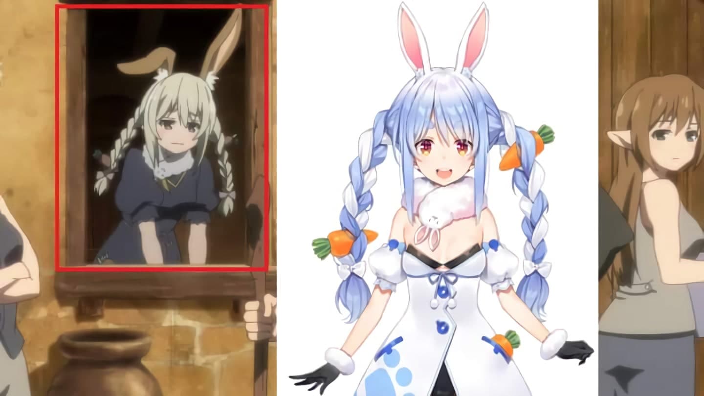 VTuber Usada Pekora Muncul di Anime Isekai Maou S2 Episode 2?