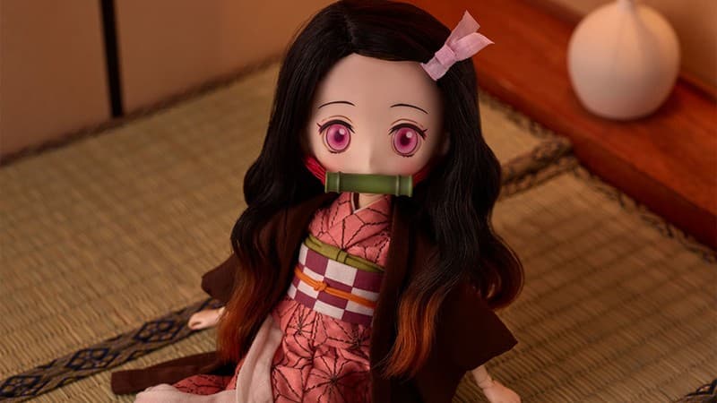 Boneka Figur Nezuko Kamado, Imut Sekali