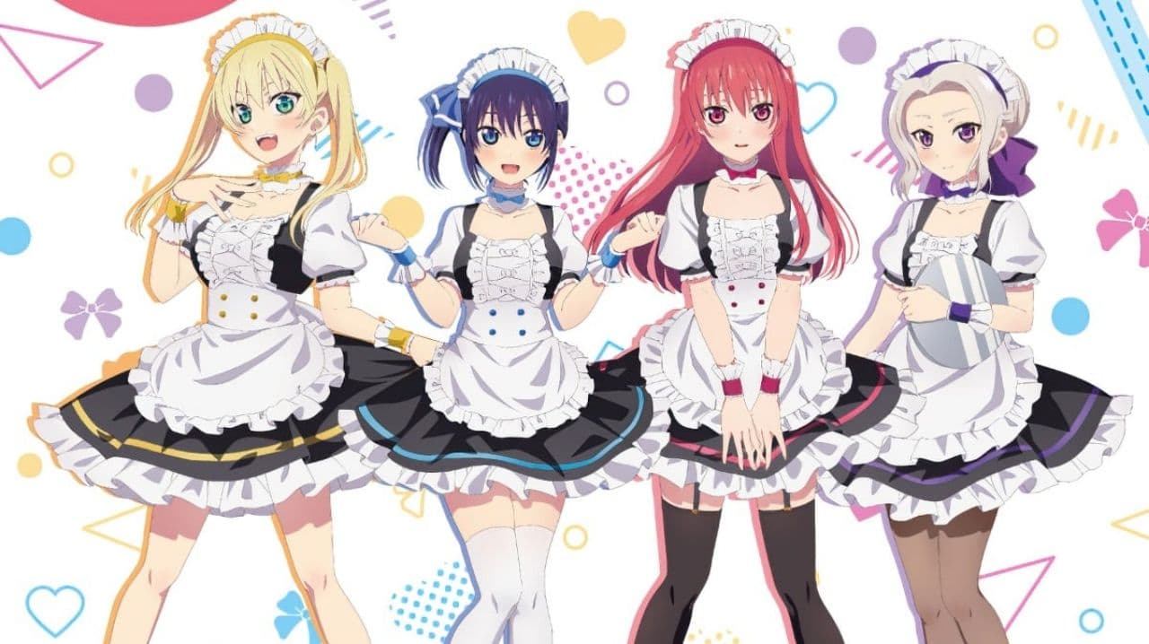 Heroine Kanojo mo Kanojo Dengan Seragam Maid Membuat Mereka Tambah Wangy