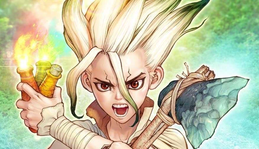 Manga Dr. Stone Hiatus Sementara Sebab Penulis Melakukan Penelitian