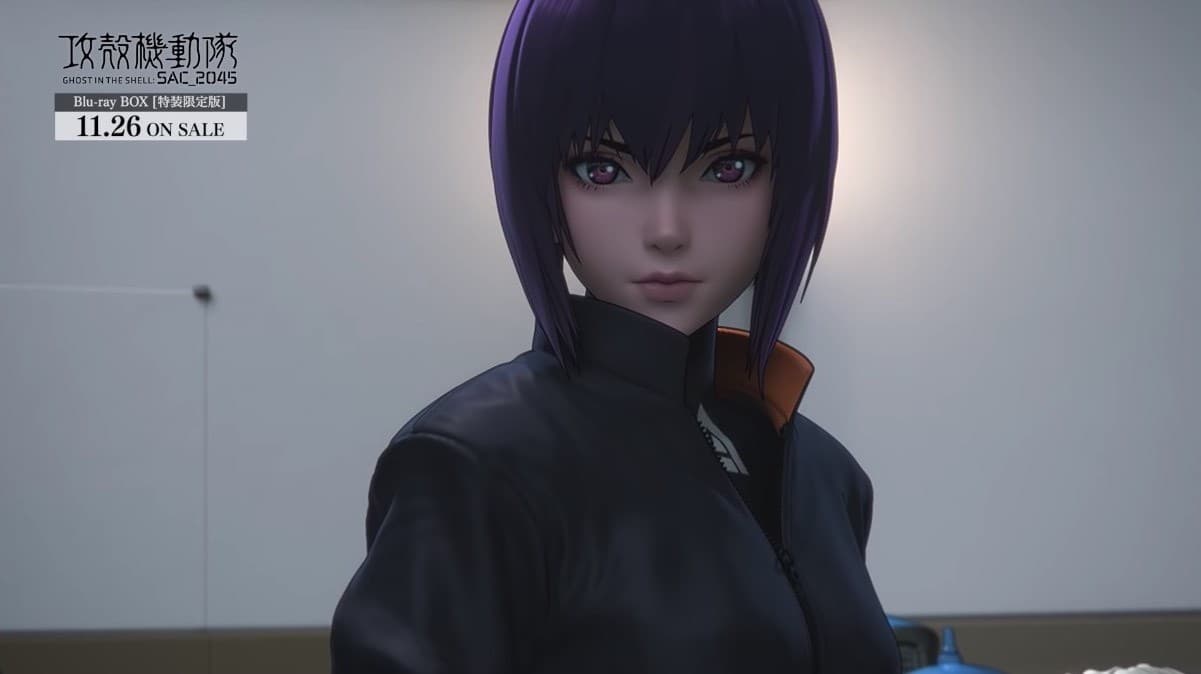 Trailer Film Ghost in the Shell: SAC_2045 Berfokus Tentang Motoko