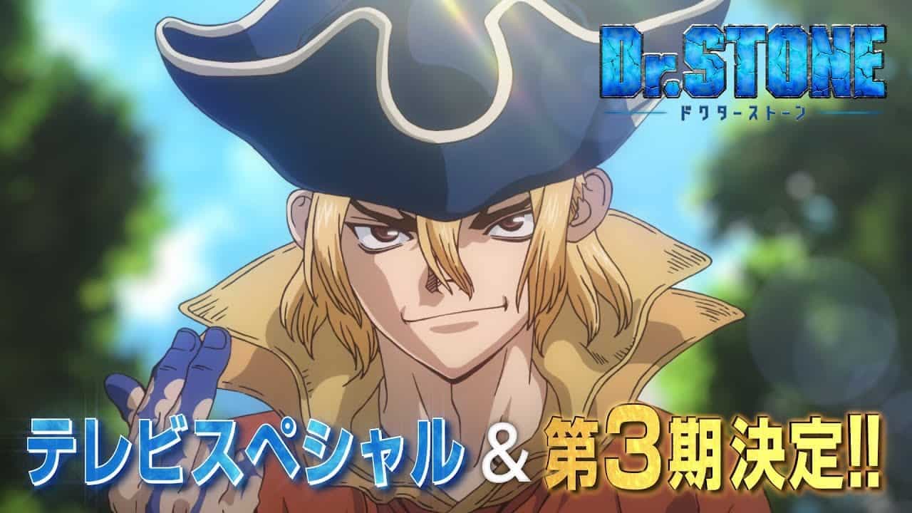 Dr. STONE mengungkapkan trailer untuk season 3 dan episode spesial