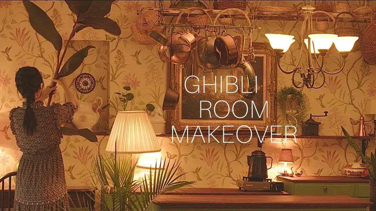 YouTuber Ini Tunjukkan Cara Membuat Kamar dan Makanan Seperti Di Film Ghibli