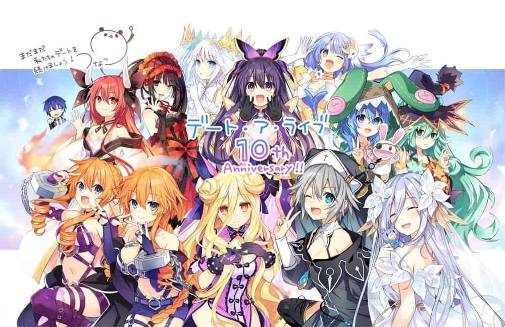 Date A Live IV Merilis Visual Terbarunya