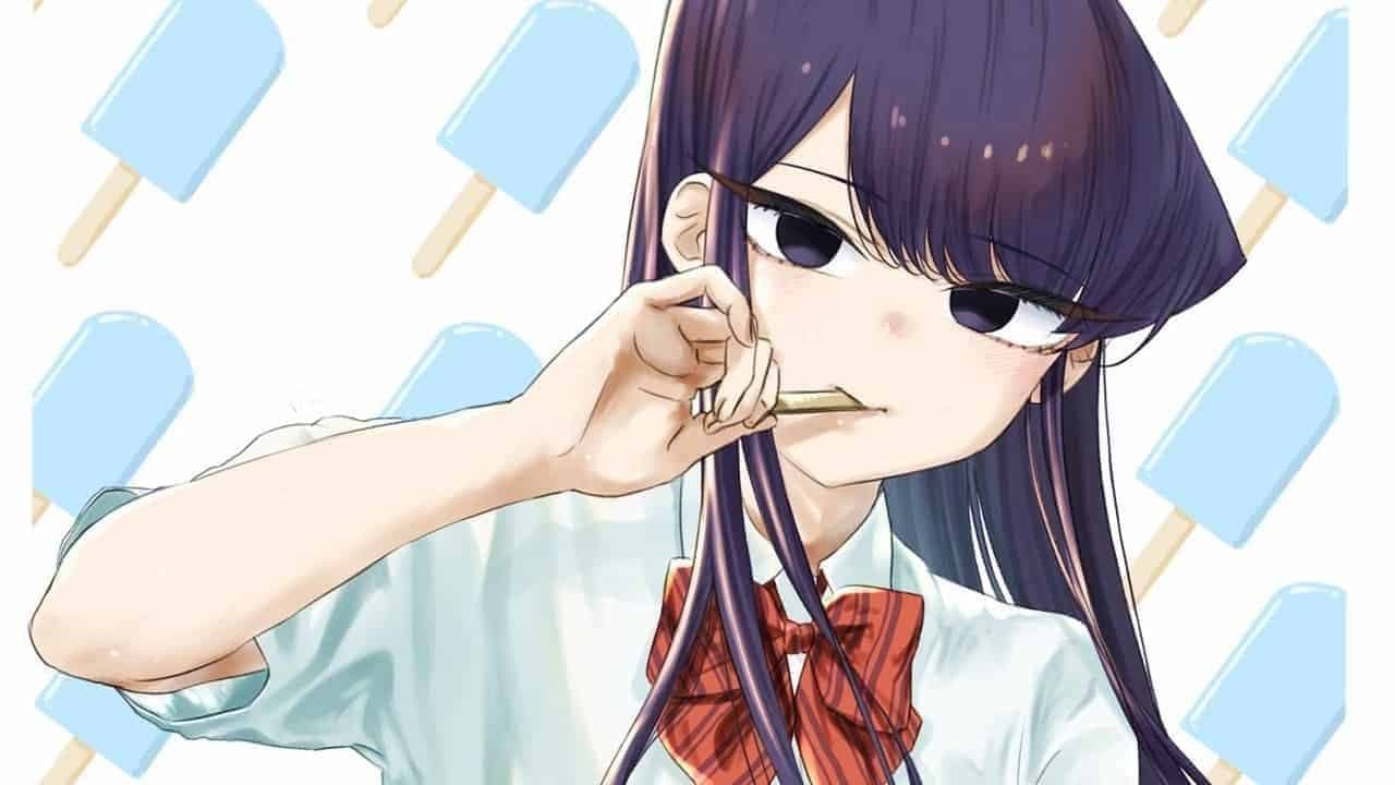 Komi-san muncul pada buku-buku sekolah di Meksiko
