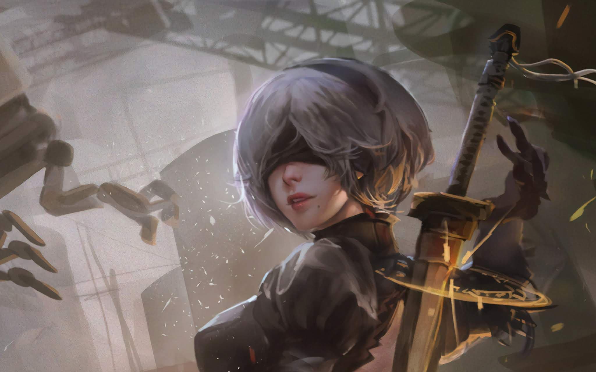 NieR: Automata mengungkapkan Anime  teaser dan tanggal rilis pertamanya