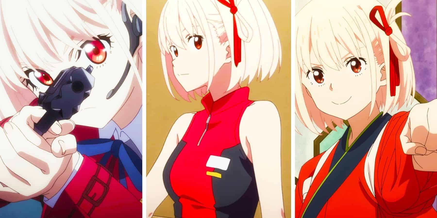 Seorang Wibu Fans Lycoris Recoil mengukur payudara Chisato
