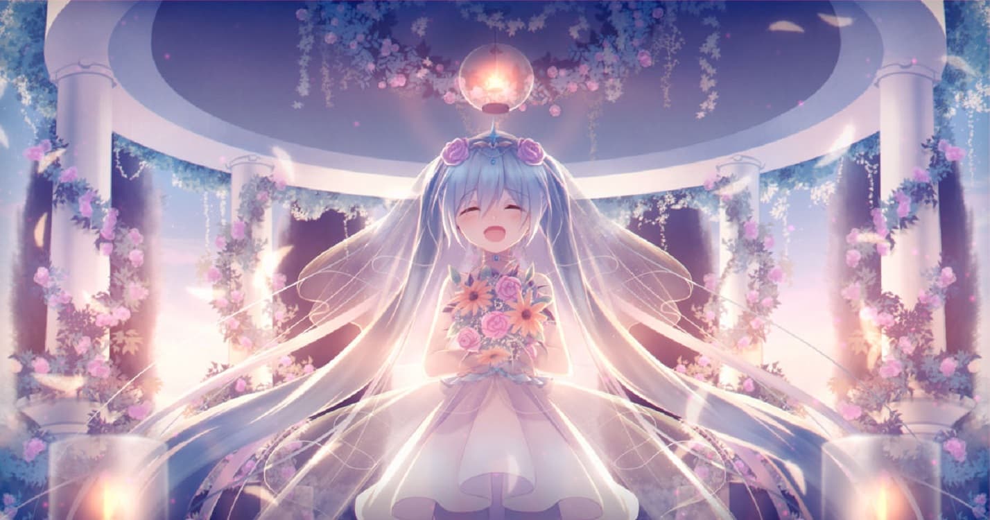 "Suami" Hatsune Miku merayakan ulang tahun pernikahannya yang keempat
