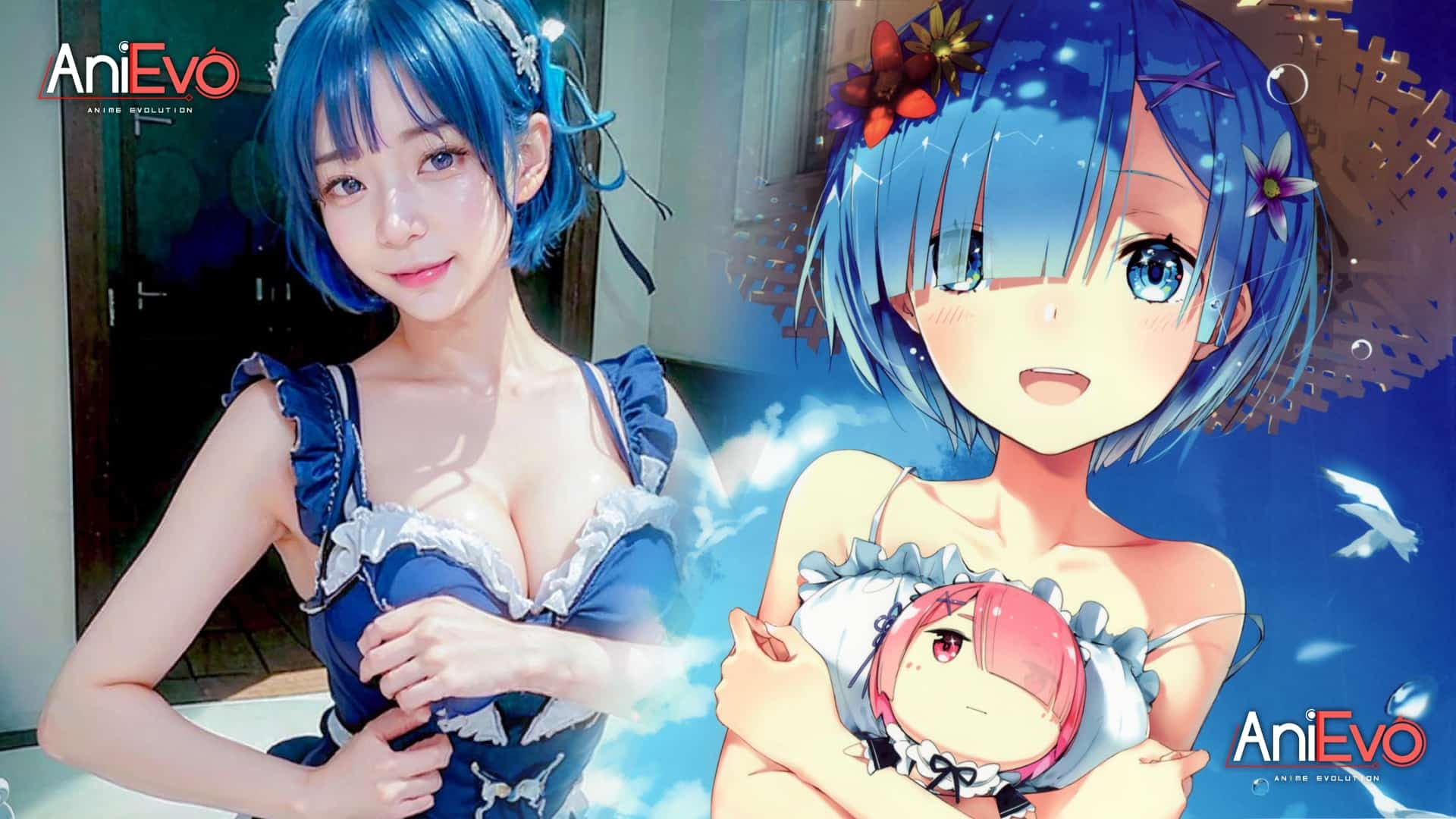 AI Mengubah Rem Dari Re:ZERO Menjadi Perempuan Real Life Yang Kita Inginkan