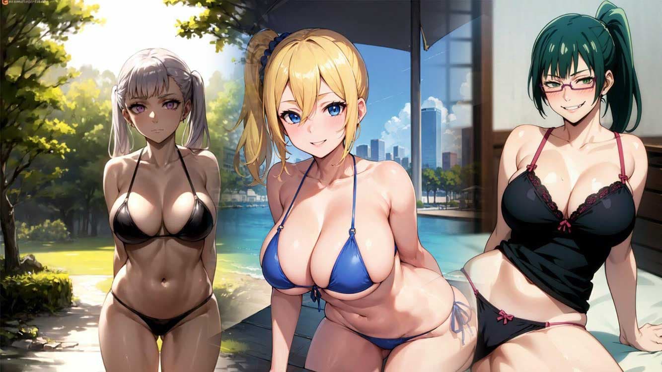 AI Membuat Body Dan Oppai Waifu Waifu Kita Menjadi Semakin Montok Dan Sexy