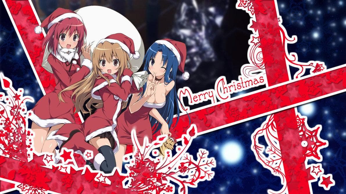 Selamat Natal dari Dunia Anime