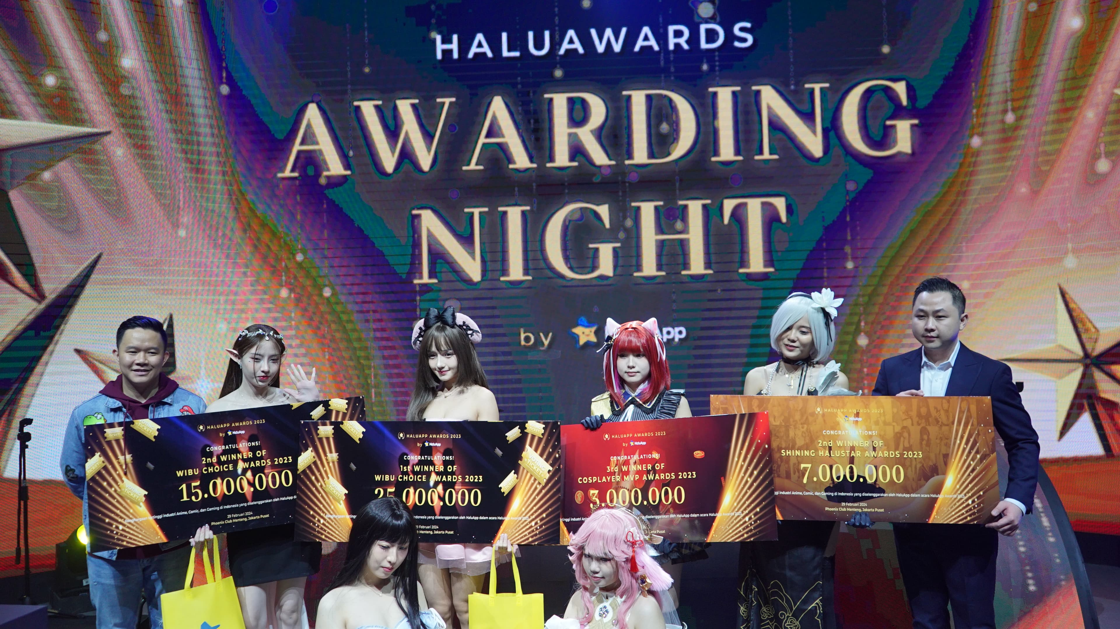 Halu Awarding 2023: Sebuah Penghormatan bagi Kreator ACG di Indonesia
