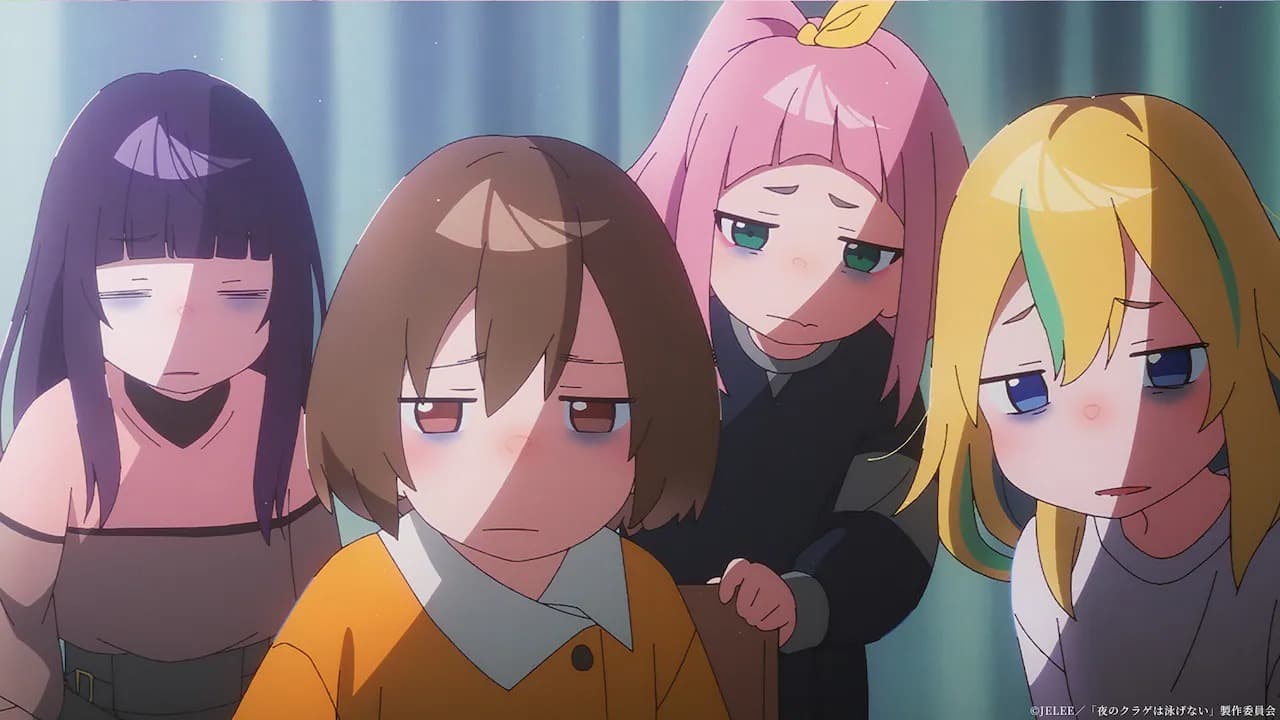 Anime Girl Group: Yoru no Kurage wa Oyogenai Rilis Visual Key Baru!