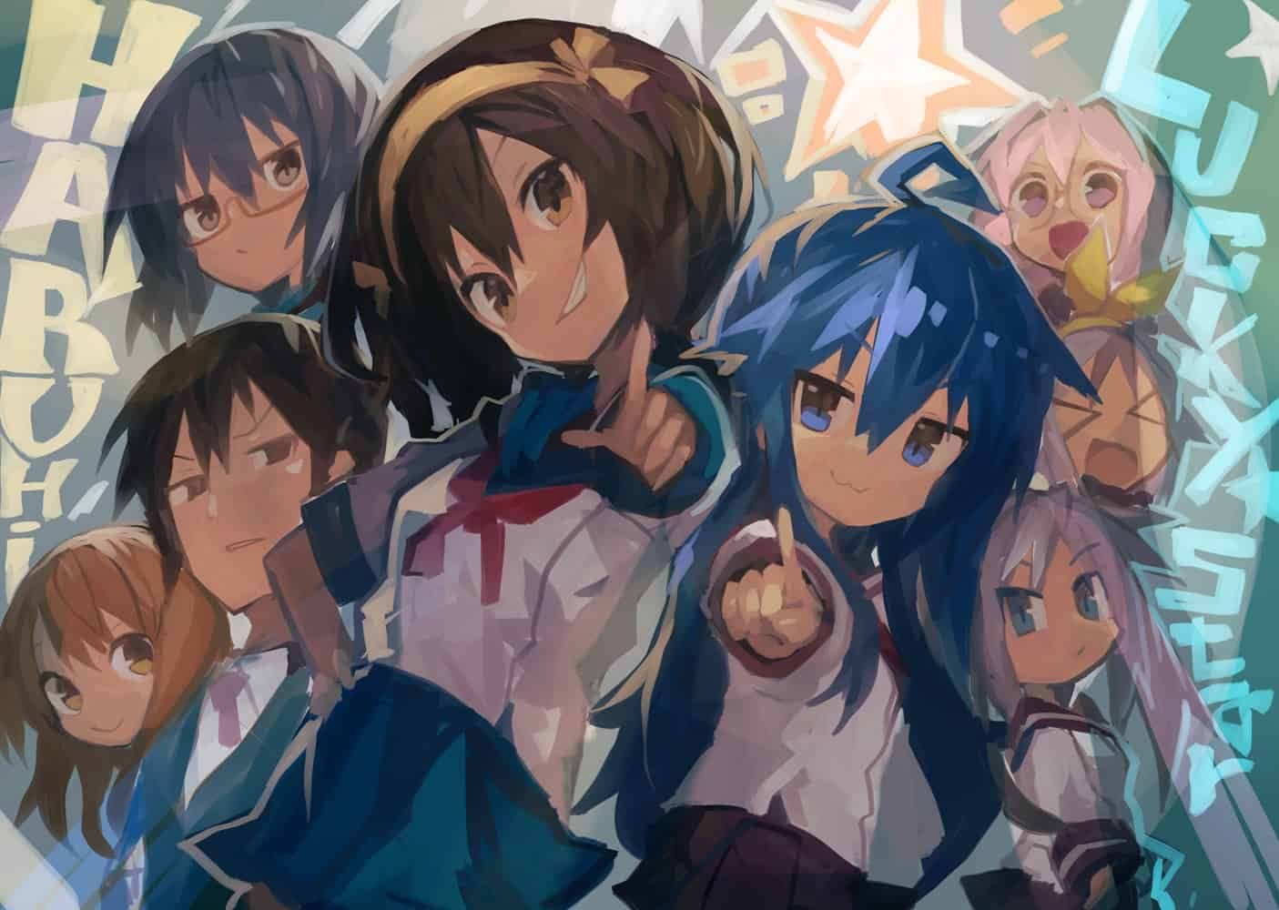 Guru Wibu? Lucky☆Star dan Haruhi Suzumiya Muncul Di Buku Pelajaran Bahasa Inggris!