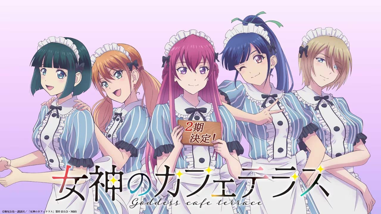Anime Rame Waifu, Megami no Café Terrace Balik Lagi Untuk Season Kedua!