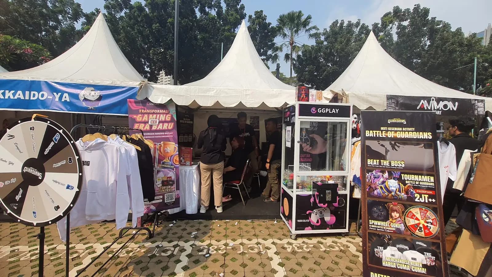 Serunya Nippon Club Binus dan Battle of Guardian di Impactnation 2024!
