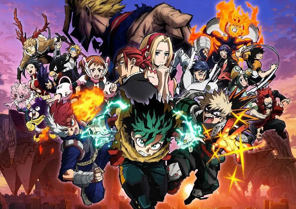 Movie "Boku no Hero Academia: The Movie – You Are Next" Meledak Puncak Box Office di Bioskop Jepang!