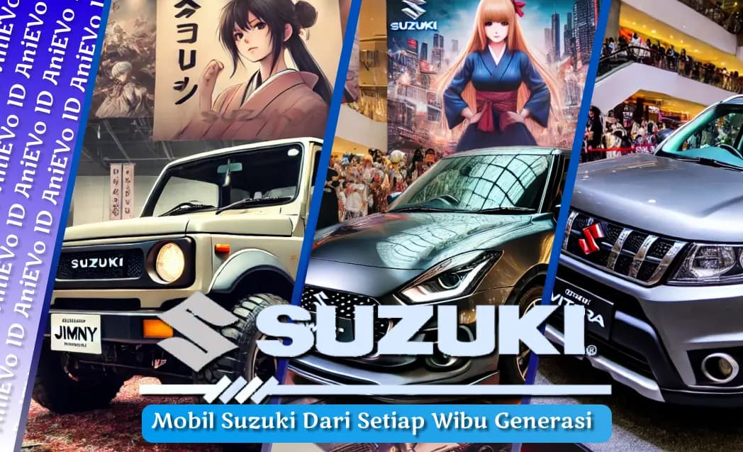 Tipe Mobil Suzuki yang menarik dan sesuai dengan preferensi Wibu dari Setiap Generasi