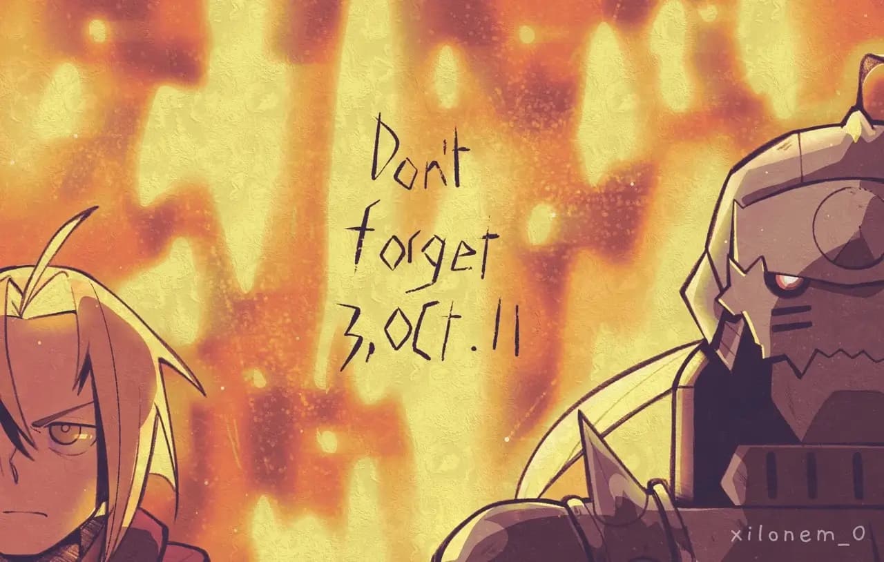 3 Oktober: Tanggal yang Bikin Hidup Edward dan Alphonse Berubah di Fullmetal Alchemist!