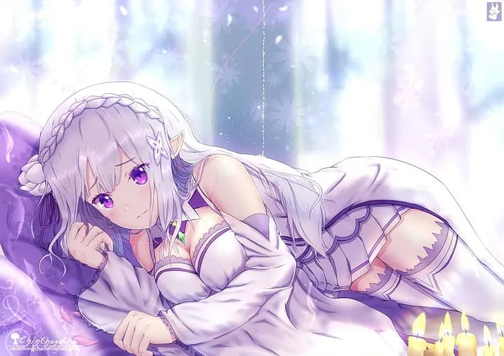 Perubahan Desain Emilia di Re:Zero kara Hajimeru Isekai Seikatsu Season 3 Bikin Wibu Heboh!