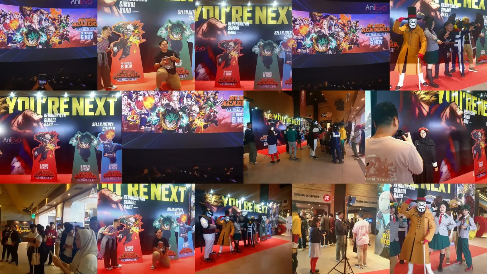 Serunya Movie Screening Invitation: Boku no Hero Academia the Movie 4: You're Next di CGV Grand Indonesia!