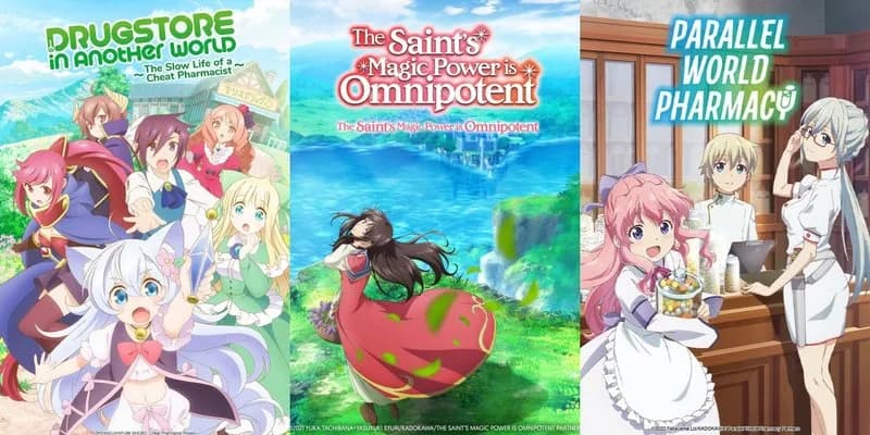 Top 5 Rekomendasi Anime Farmasi Bernuasa Tradisional, Semi Modern bahkan Fantasi!
