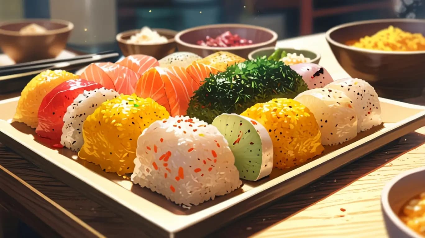 Kota Depok Menjadi Sorotan Wibu Indonesia, Karena Menjual Onigiri rasa Nasi Kuning