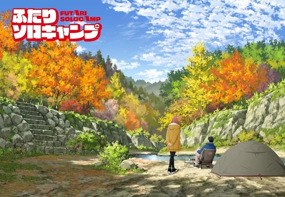 Anime Futari Solo Camp Siap Tayang di Spring 2025
