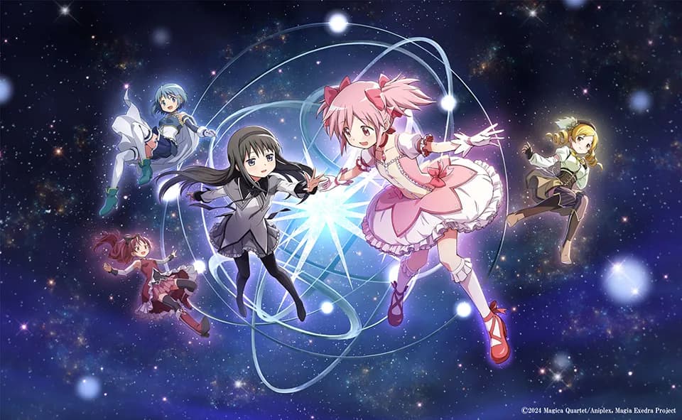 Madoka Magica Magia Exedra Bakal Rilis 27 Maret, Ada OP Animasi Baru dari SHAFT!