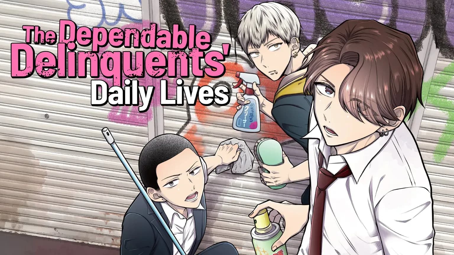 Manga UP! Global Nambah Dua Judul Baru: The Dependable Delinquents' Daily Lives & JUDGE!