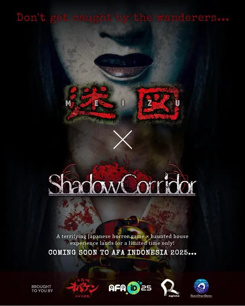 Pengalaman Horor Jepang "Meizu x Shadow Corridor" Bakal Hadir di AFAID 2025!