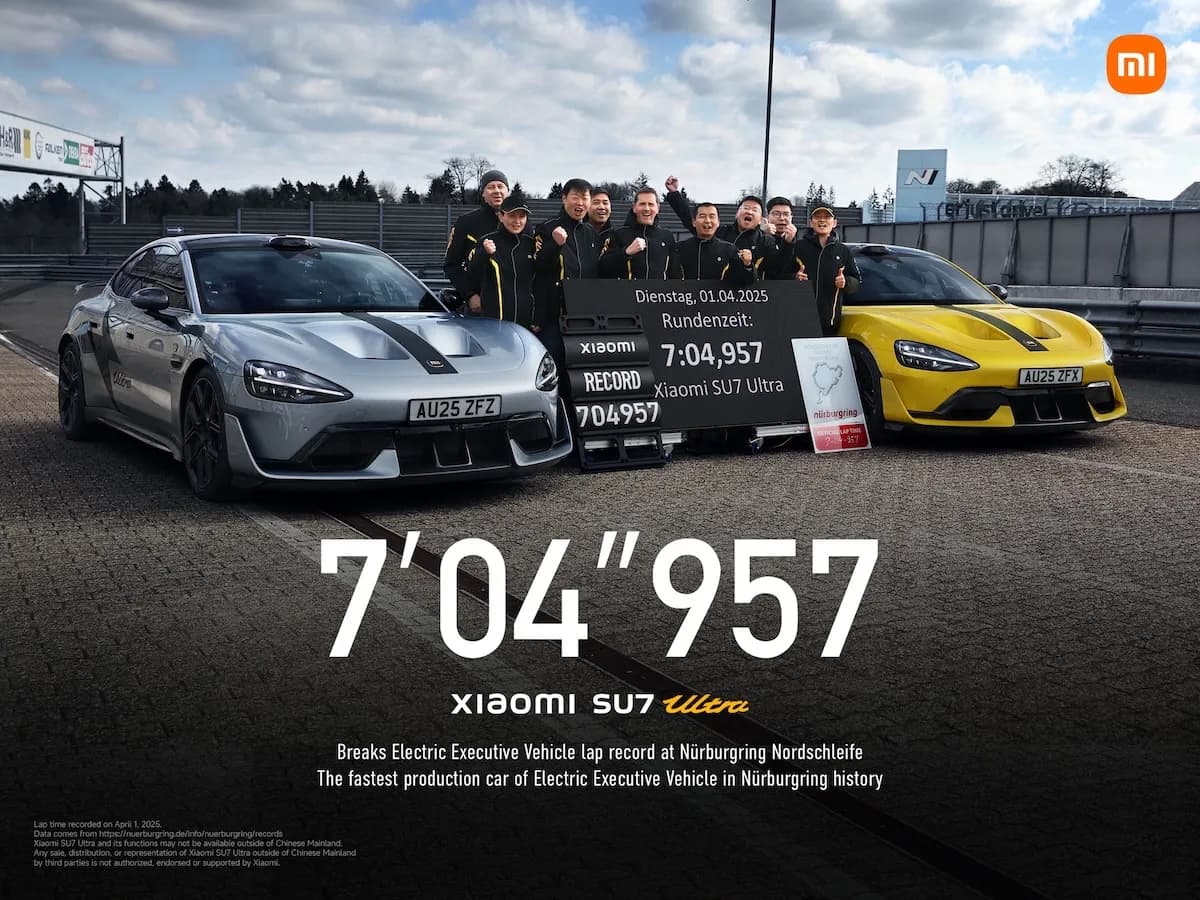 Xiaomi SU7 Ultra Hajar Nürburgring Nordschleife, Catet Rekor Baru Buat Mobil Listrik Mewah!