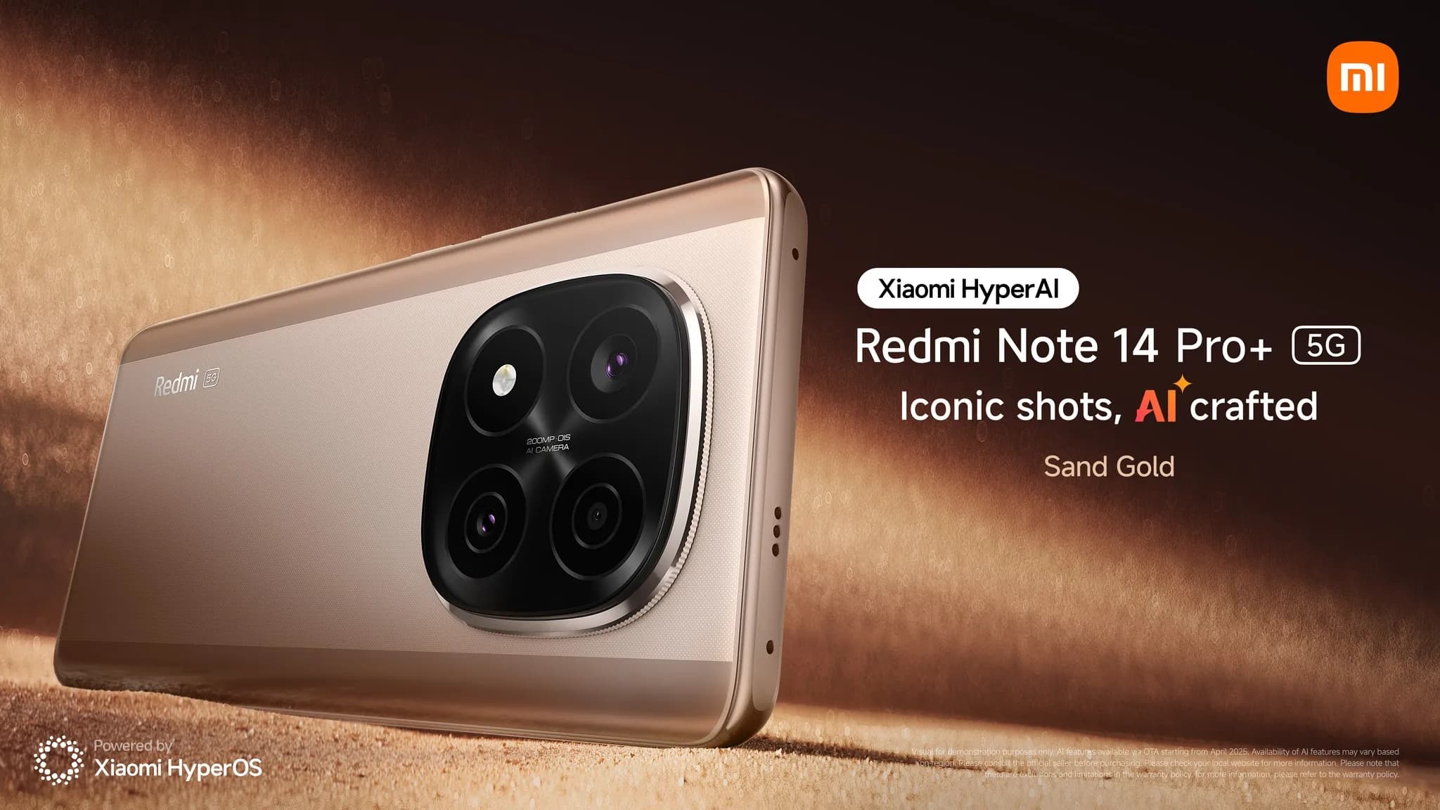 Redmi Note 14 Series Sand Gold Resmi Rilis! Warna Baru Kekinian, Harga Juga Lebih Murah!