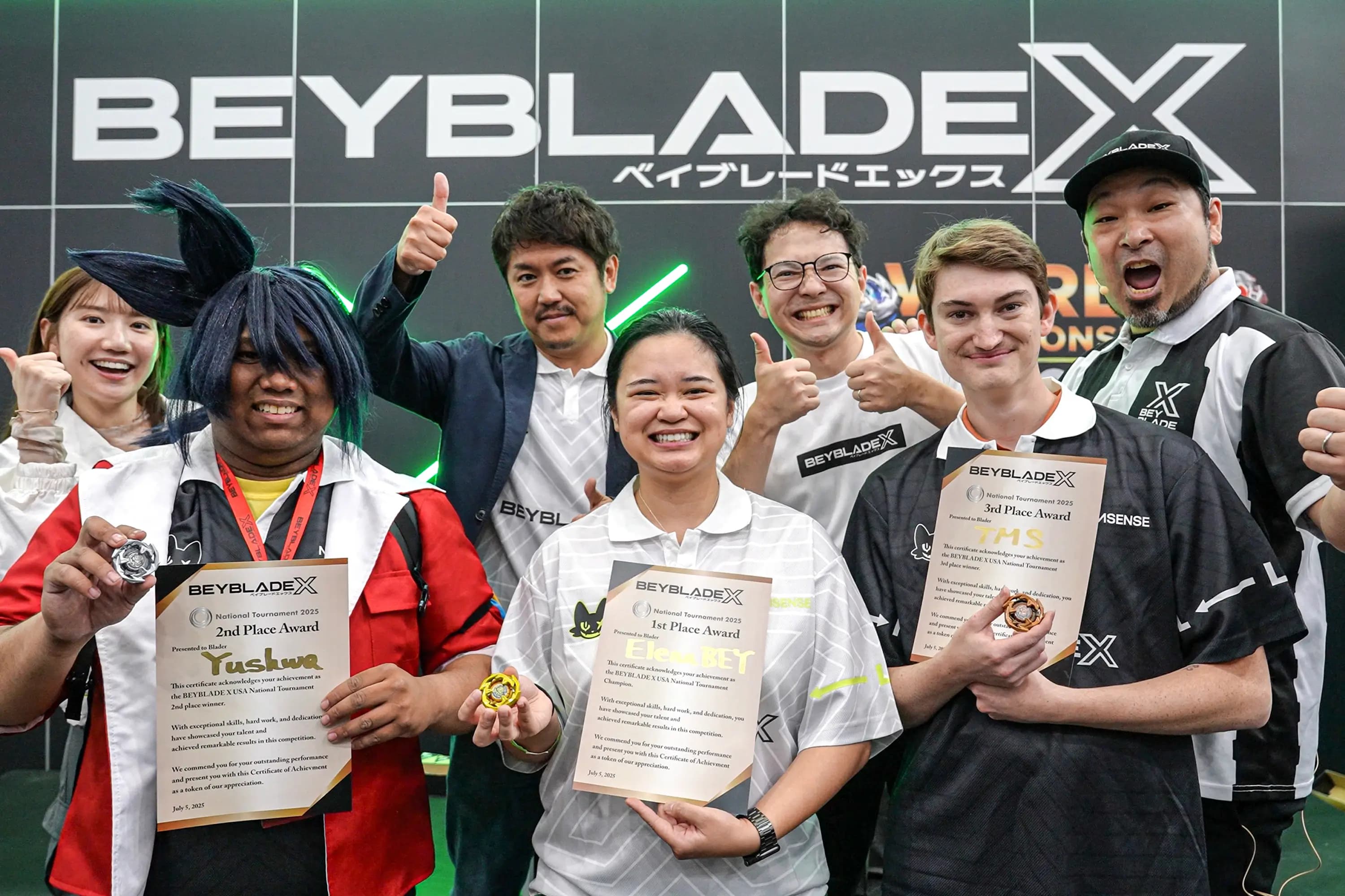 ElenaBEY Jadi Juara BEYBLADE X National Tournament di Anime Expo 2025, Bakal Tanding di Jepang!