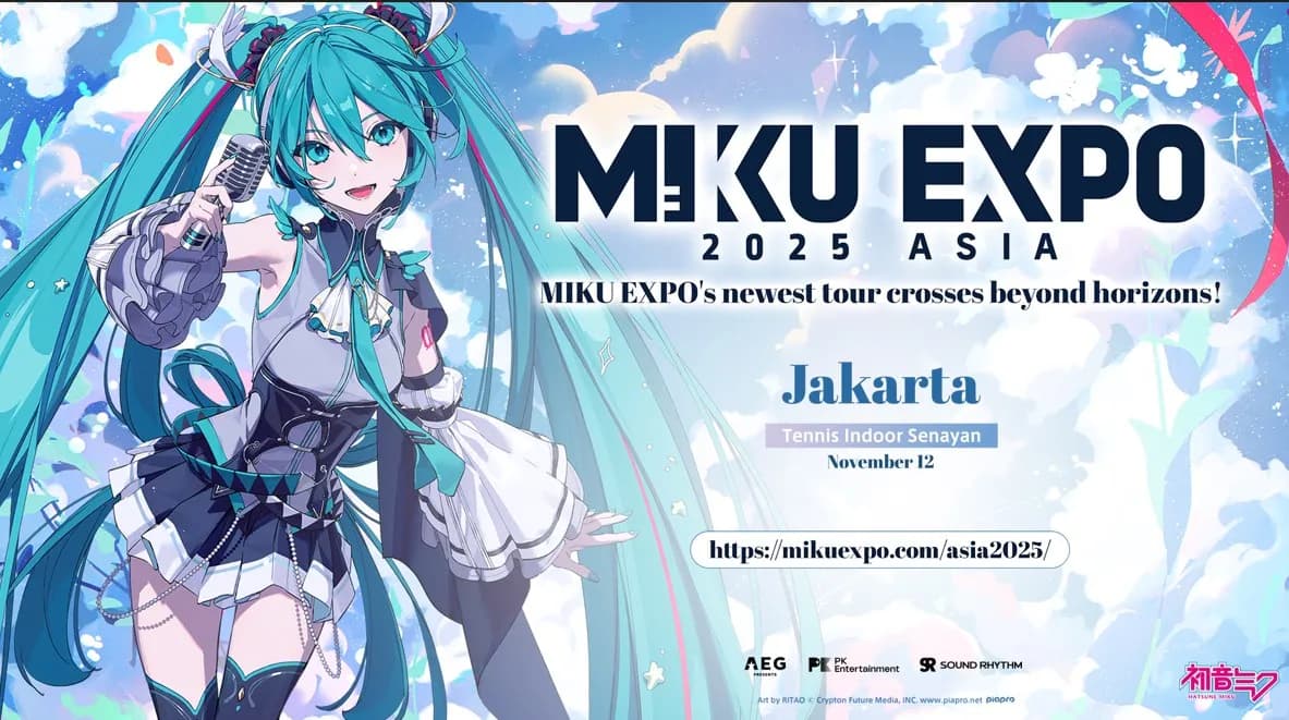Tiket HATSUNE MIKU EXPO 2025 di Jakarta Baru Dibuka, Wibu Antusias Beli Tiket CAT3-2 Sampe Sold Out!