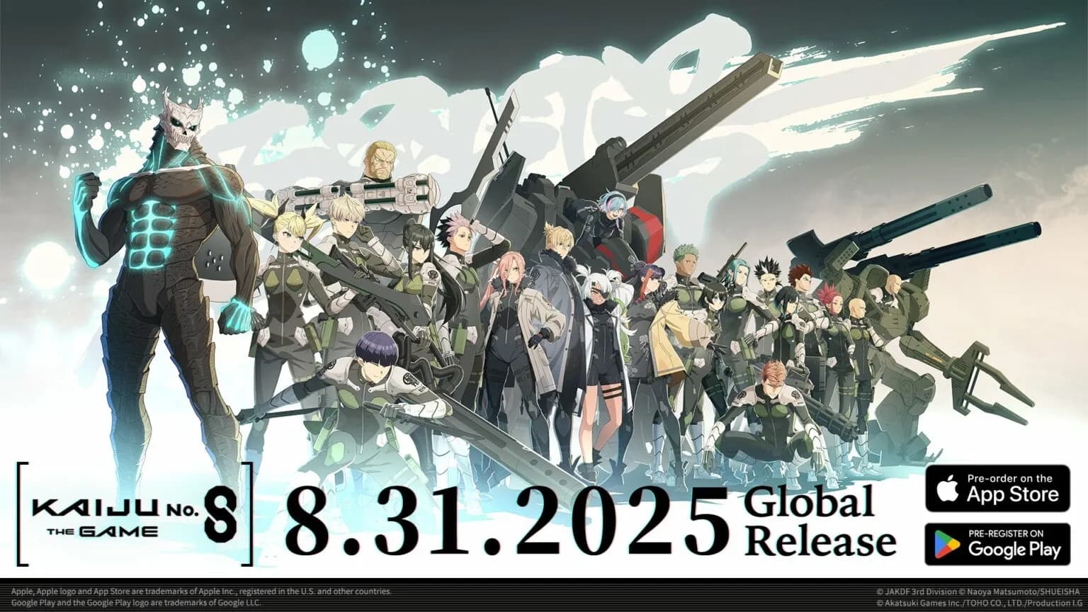 Kaiju No. 8 THE GAME Siap Rilis 31 Agustus 2025 di Platform iOS dan Android!