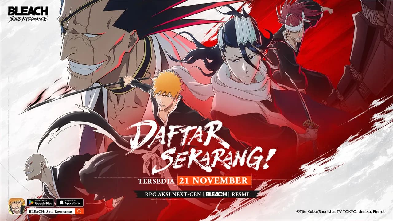 Pra-registrasi Global ARPG BLEACH: Soul Resonance Telah Dibuka, Akan Rilis Global Pada 21 November 2025!