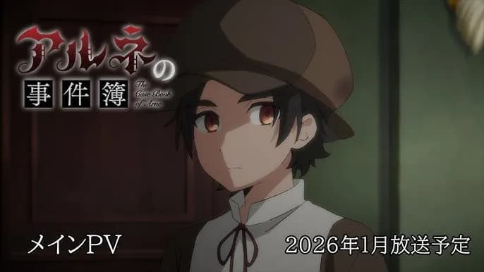 Arne no Jikenbo: Visual Utama Dirilis, Trailer Bikin Penasaran, Akan Tayang 6 Januari 2026!