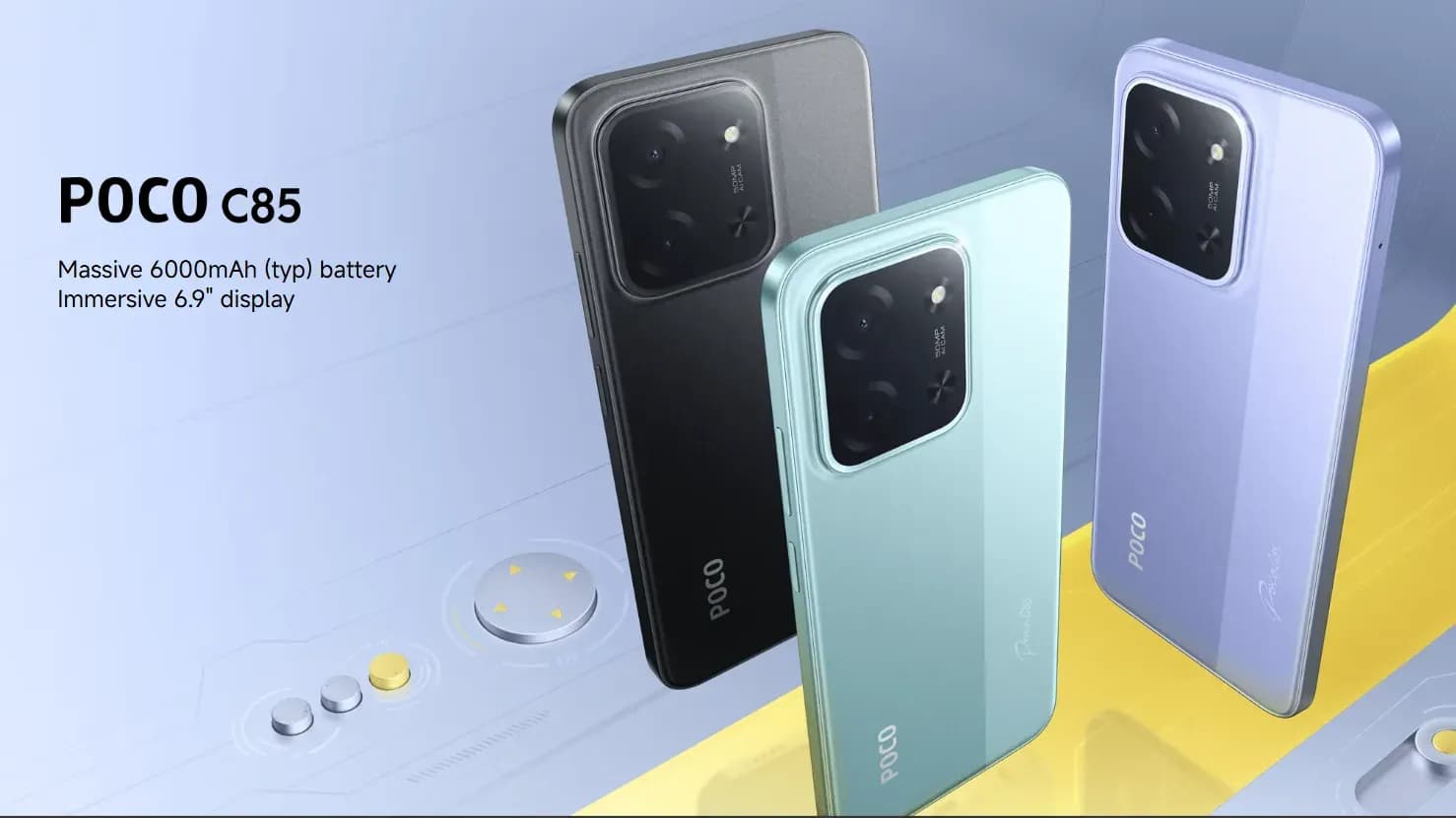 POCO C85: RAM 16GB + Baterai Monster 6000mAh, Siap Bikin Lo Gaspol FF Tanpa Drama Lag atau Mati Listrik!