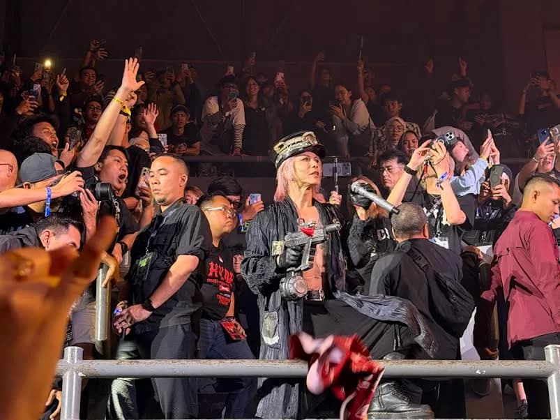 HYDE [INSIDE] Live World Tour in Jakarta 2025:  “I Love You Jakarta! Saya Cinta Kalian, thank you, Kalian Luar Biasa!”