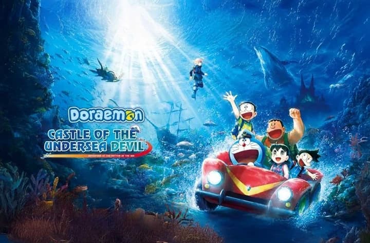 Petualangan Bawah Laut di Doraemon Movie 04: Nobita no Kaitei Kiganjou Siap Tayang di Indonesia!