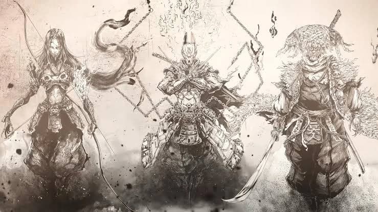 Anime Ghost of Tsushima: Kuroudo Kitan Rilis Karakter Art Baru, Tayang 2027 di Crunchyroll!