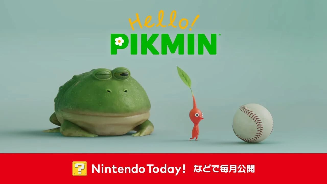 Nintendo Umumkan Seri Video Pendek Hello! Pikmin!