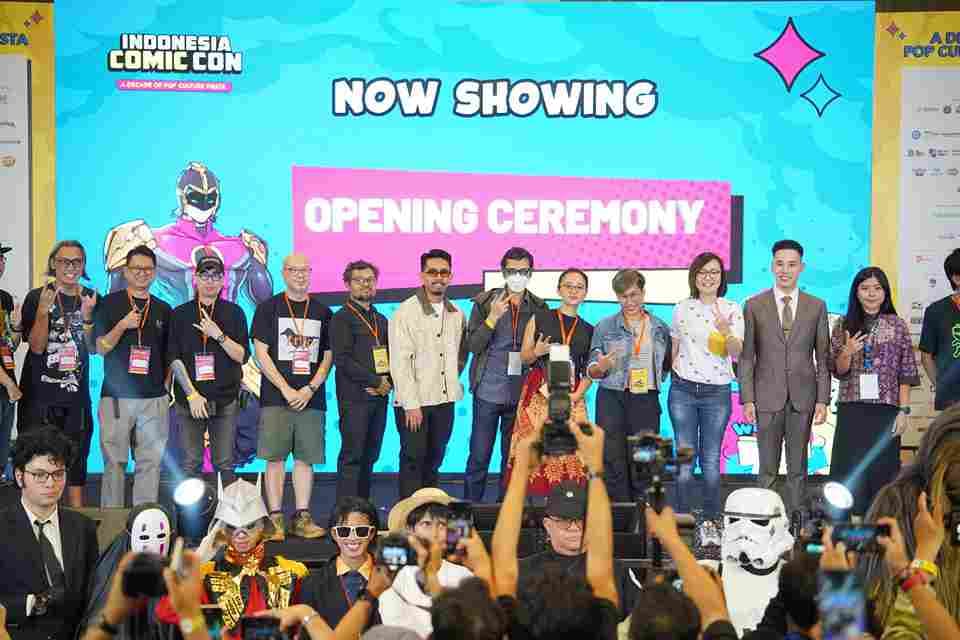 Satu Dekade Indonesia Comic Con Resmi Dibuka, Jadi Panggung Kolaborasi Global dan Ekonomi Kreatif!