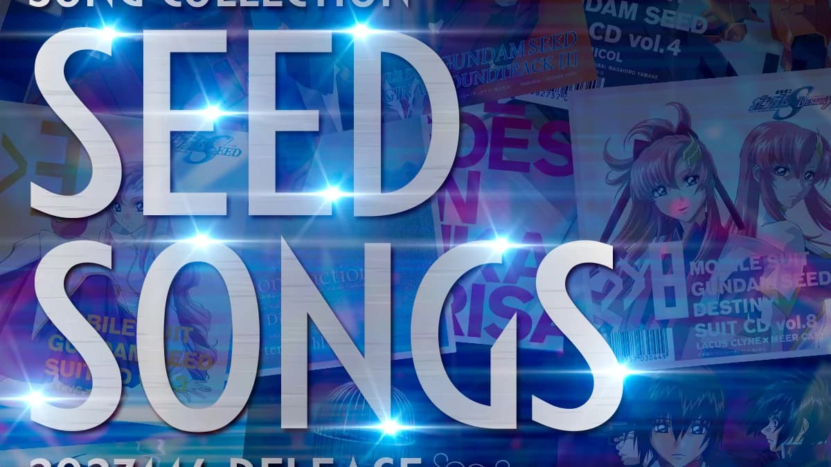 Gundam SEED Rilis Album SEED SONGS Januari 2027!