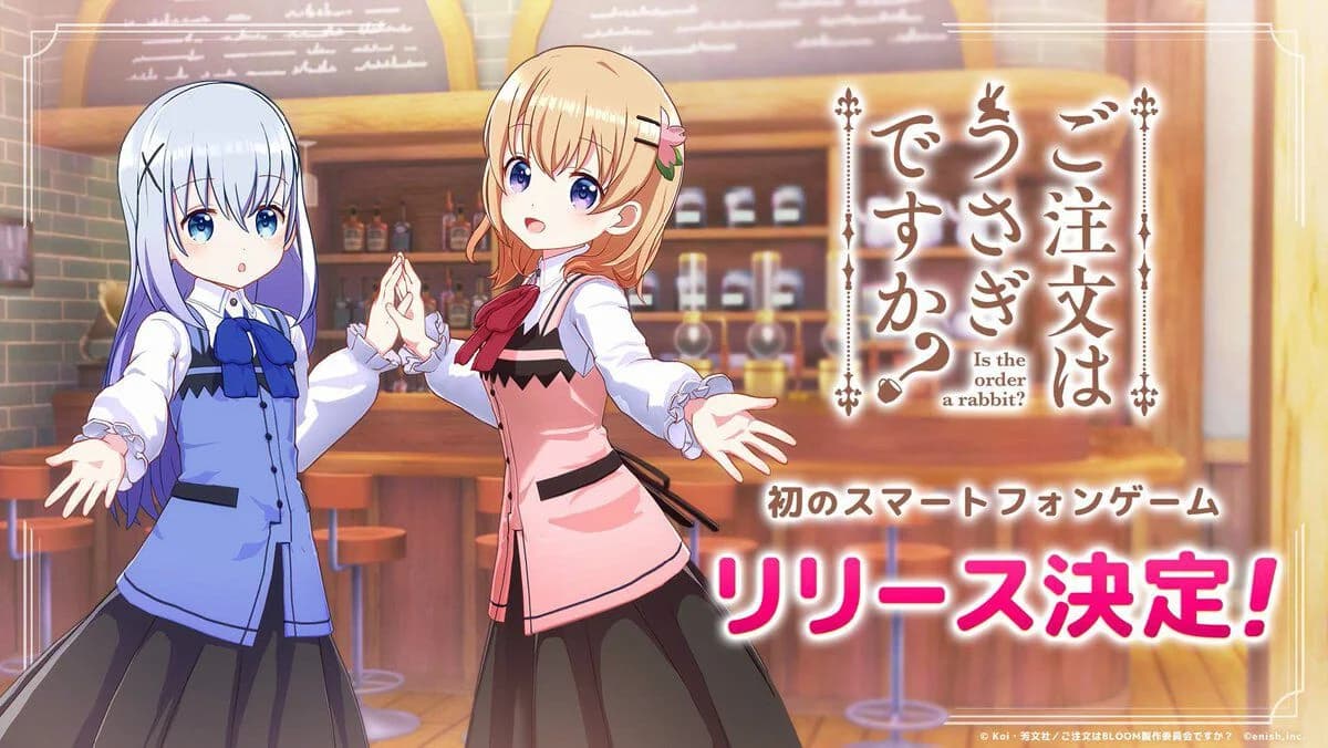 Gochuumon wa Usagi desu ka? Bakal Punya Game Smartphone!