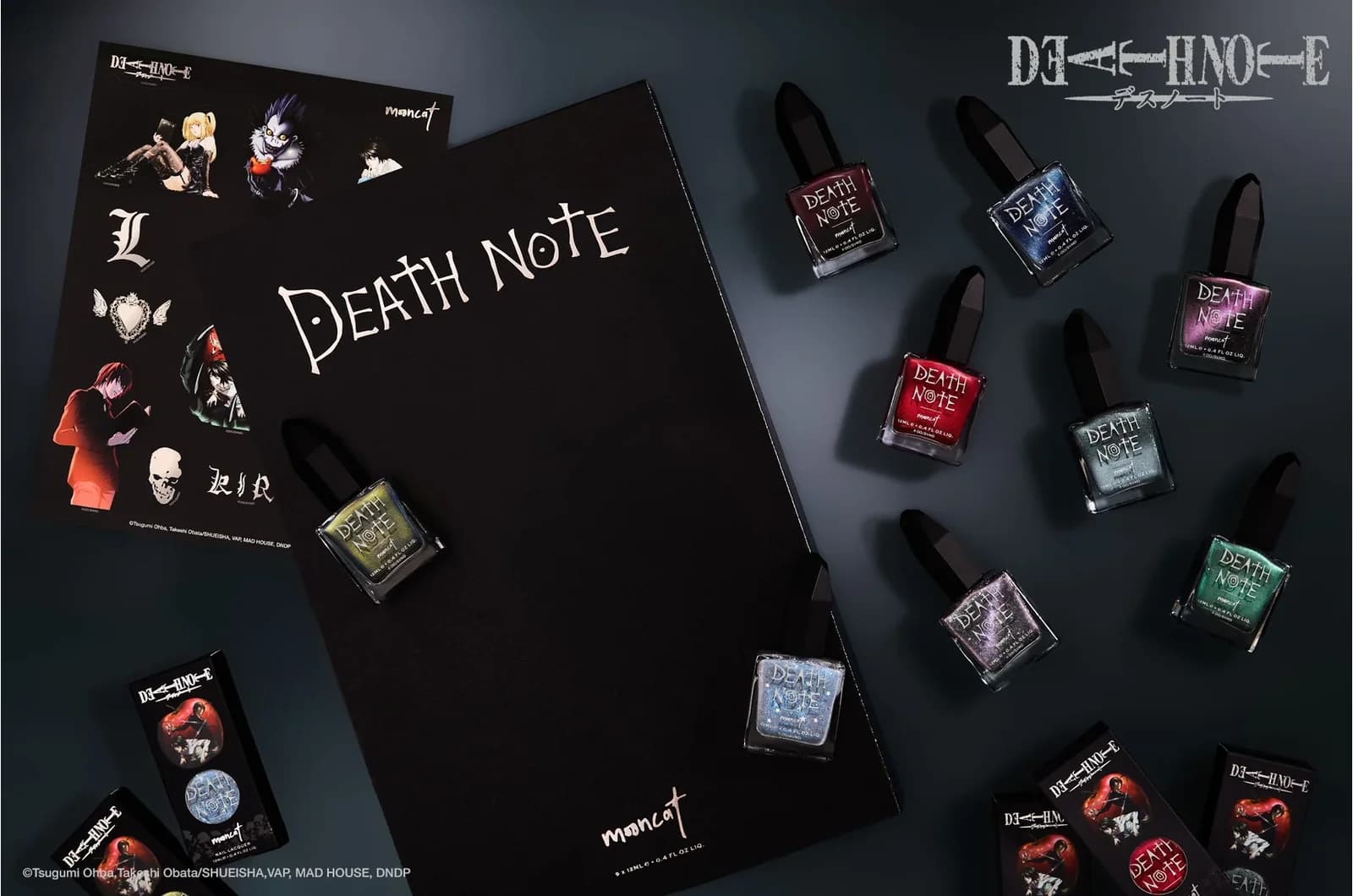 Death Note x Mooncat Rilis 9 Kutek Edisi Spesial!